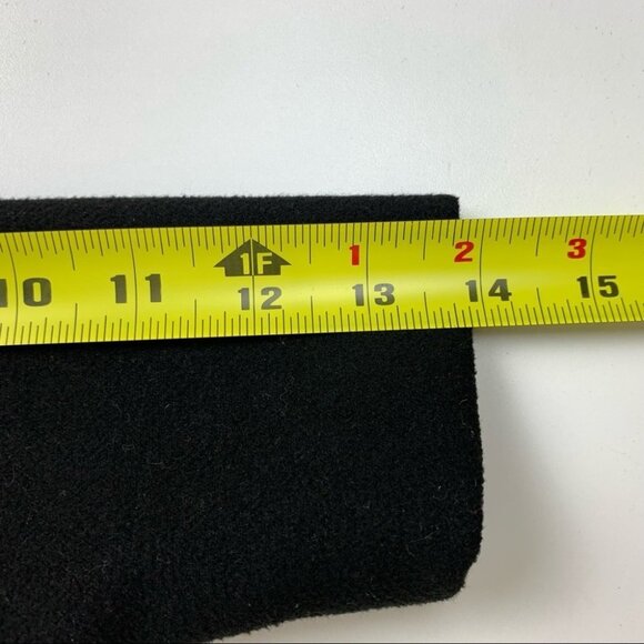 Gymboree Black Dress Coat with Faux Fur  Collar - Picture 10 of 11